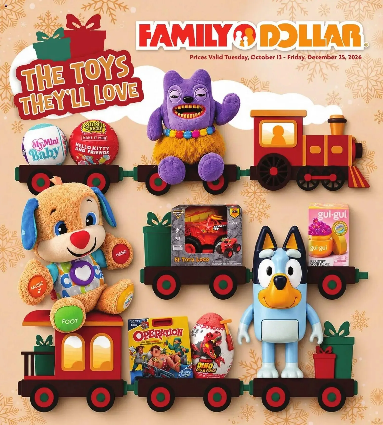 Family Dollar Toy Book