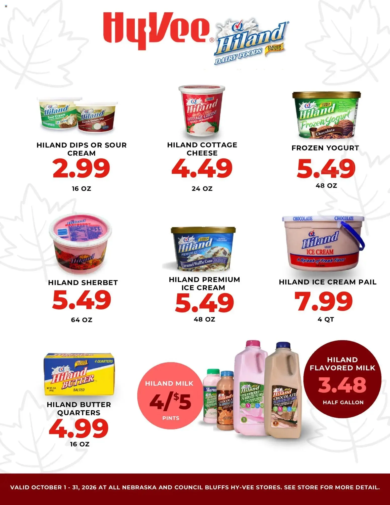 HyVee Hiland Month Long