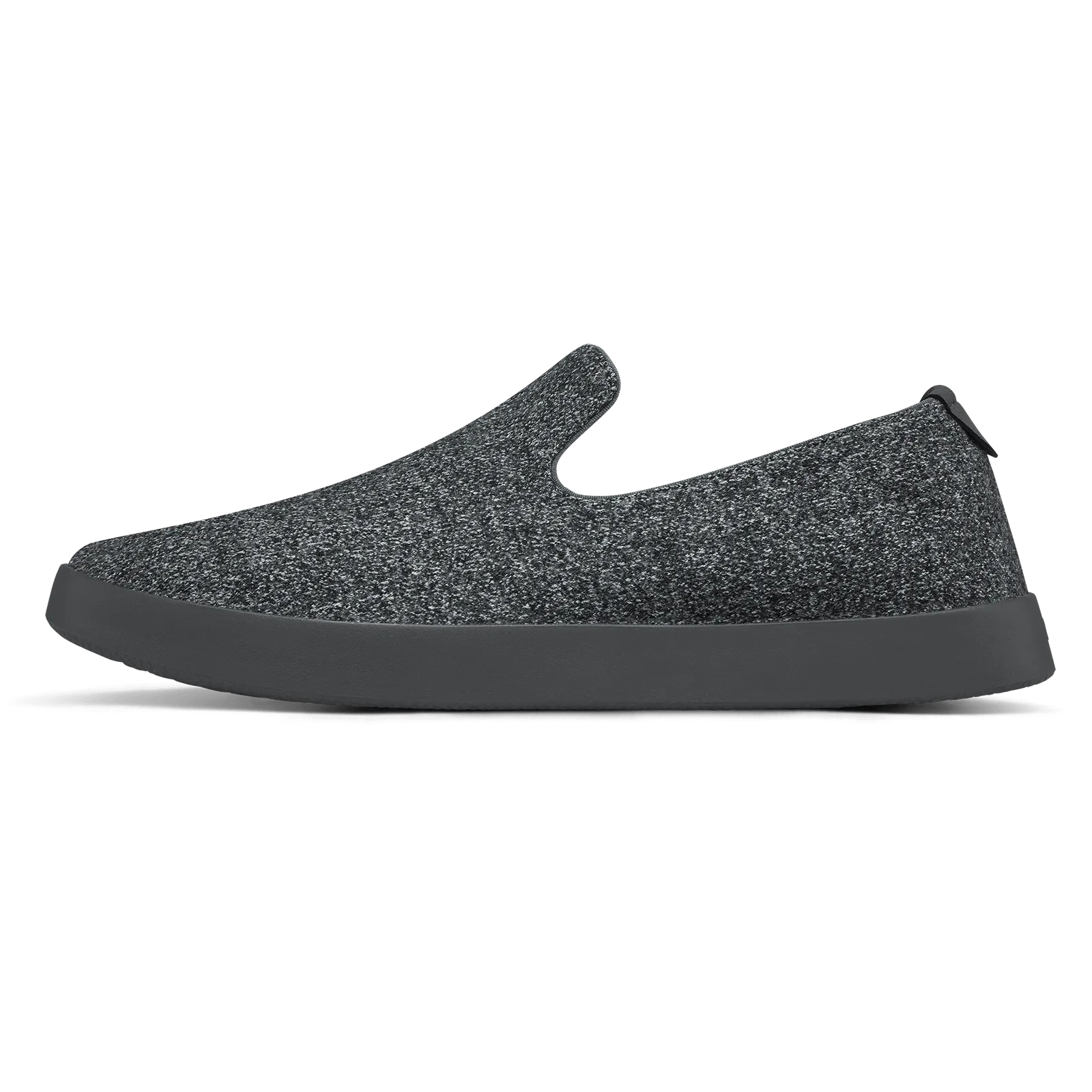Women's Wool Lounger - Natural Grey (Dark Grey Sole)